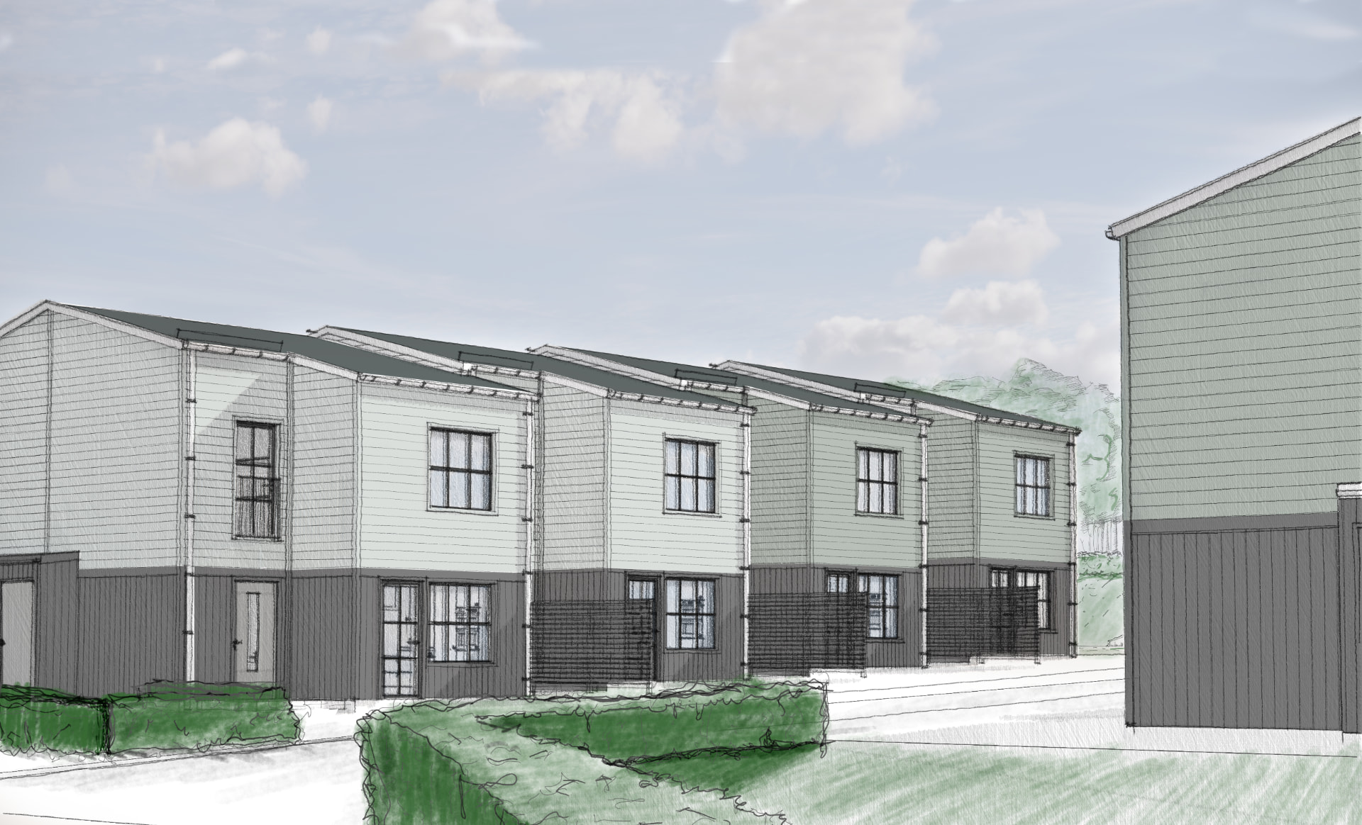 Arkitektritning som underlag